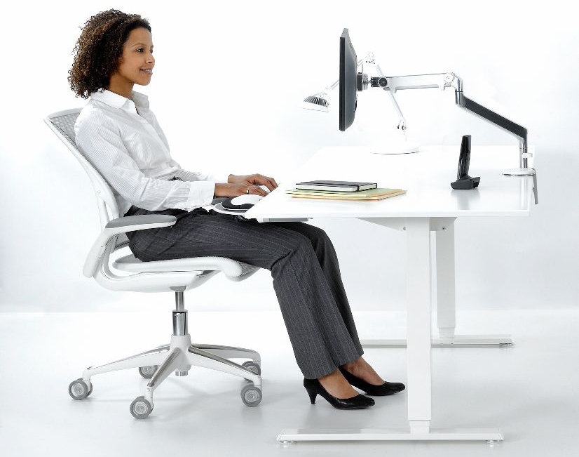 HumanScale M2 M2.1 Monitor Arm Ergonomic Seating Monitor Arms by